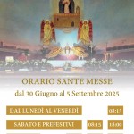 orari estivi parrocchia